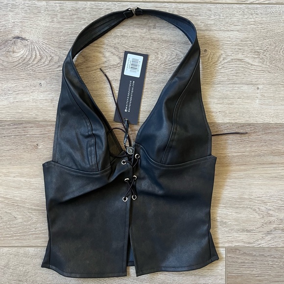 White fox halter - Picture 1 of 2